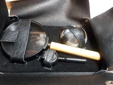 DDR ROW Lupensatz RATHENOW 3teilig Im Lederetui