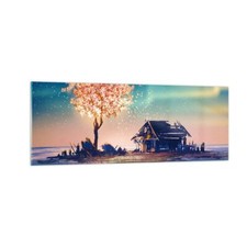 Wandbilder 140x50cm Glasbild