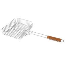 Grandhall BBQ Fleischgrillkorb Grillhalter Grillkorb