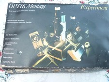 DDR Optik Montage Experiment Baukasten VEB Kamenzer Spielwaren
