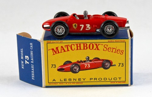 Matchbox 73b ferrari racing - ferrari,