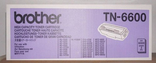 Brother 6600 toner - toner, 1030