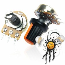 linear Dreh Rotary Potentiometer B Type 1K 2K 5K 10K 20K 50K 100K 250K 500K 1M