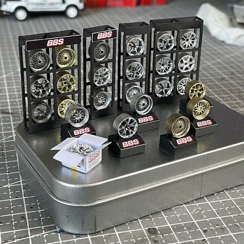 Diorama bbs auto radnaben - bbs,