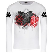 Herren Longsleeve Odins Raben