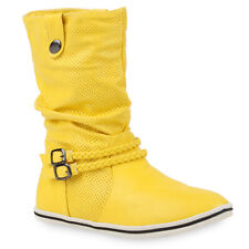 Bequeme Damen Stiefel Flache