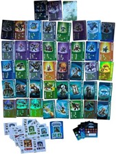 Skylanders 43 Karten + 50 Sticker WERTVOLL! - Günstig abzugeben ✅