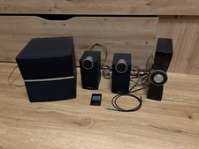 Edifier C2X 2.1 Soundsystem, Schwarz, Verstärker, Fernbedienung