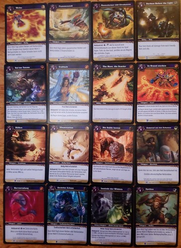 World warcraft sammelkarten - warcraft,
