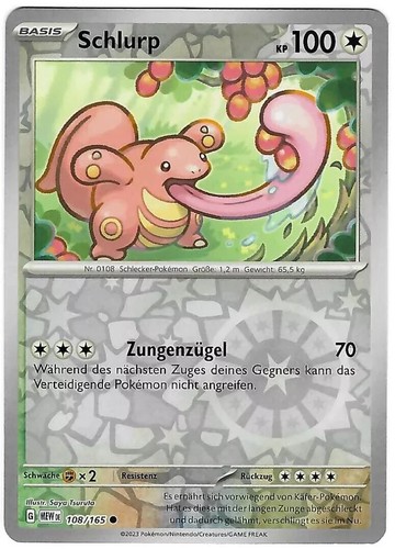 Pokemon karte schlurp - pokemon,