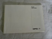 Opel radio cdr 2005 - opel,