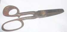 Große alte schere eisenschere - alte,