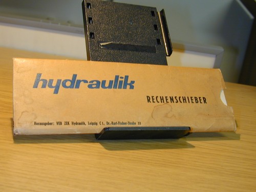 Hydraulik rechenschieber von - ,