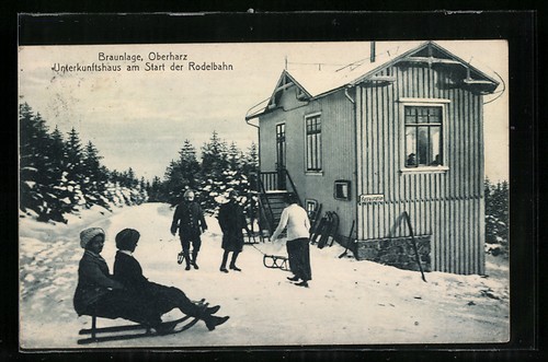Ansichtskarte braunlage harz - ansichtskarte, /harz