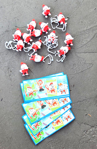 Eier sammelfiguren lot - Ü,