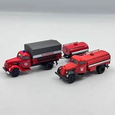 Set of 2 Vintage Feuerwehr