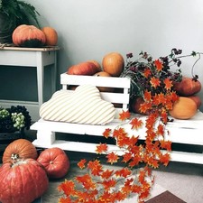 Herbstblatt Girlande