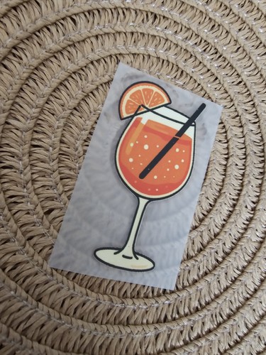 Aperol spritz bügelbild - bügelbild, /