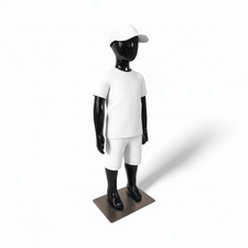 87CM SCHWARZ GLÄNZEND Kinder