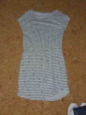 neuwertiges Only Kleid in Gr. M in weiß im Matrosen-Look