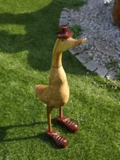 Laufente mit Hut + Schuhen