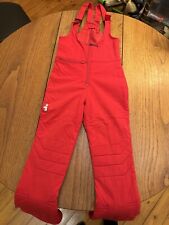 ELHO: Coole Jet Ski HOSE mit Trägern,rot, Vintage 80er, Overall,Skilehrer, 34/36