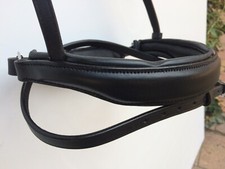 Reithalfter für Trensen kombiniertes schwedisches Reithalfter schwarz konisch 