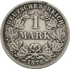 1 Mark Kaiserreich 1876 C