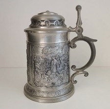 Zinnbecher mit Mittelalter