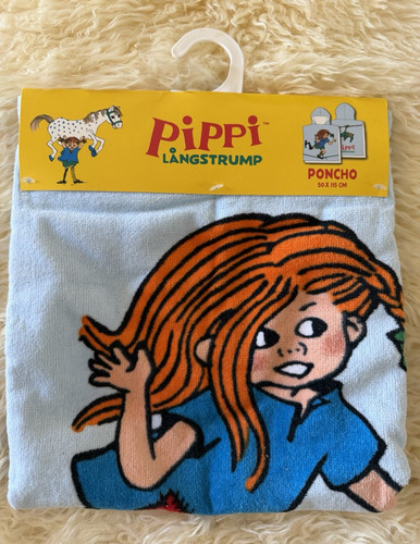 Pippi långstrump bade - pippi, bade-poncho