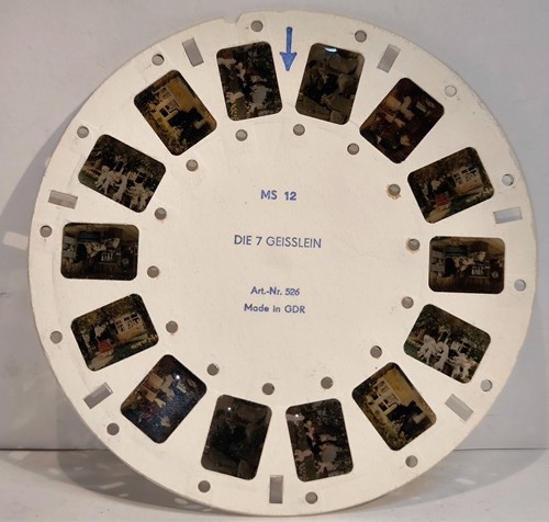 Ddr stereomat bildkarte - d,