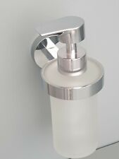 Nie wieder bohren Serie 2000 chrom Seifenspender mit Pumpe und Kristallglas