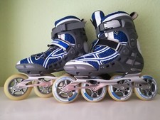 Coole Inliner K2 Powerslide PHUZION blau weiß EU Gr. 40 USA 7,5 NEU ohne Etikett