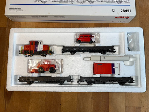 Märklin 28451 gleisbau zug - 28451, gleisbau-zug