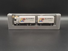Herpa 1:87 Exclusiv Serie MB Planenzug " Schenker Eurocargo "  weiß mit OVP 