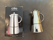 ★ NEU ★ Cilio Espressokocher Treviso für 6 Tassen Edelstahl Poliert Art 202120