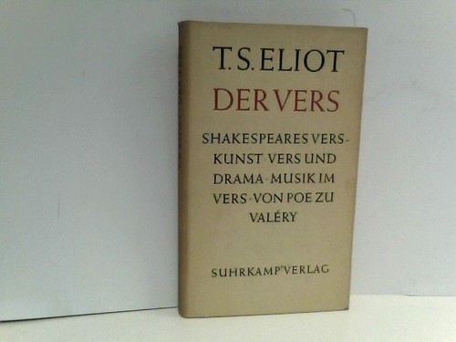Der vers vier eassys - vers., eliot