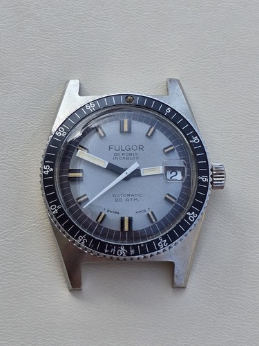 Vintage uhr sub diver fulgor - diver,
