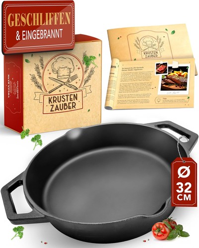 Krustenzauber gusseisenpfanne - krustenzauber,