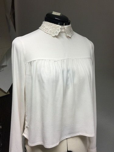 Bluse creme weiß - bluse,