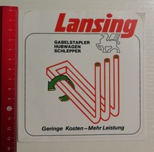 Aufkleber/Sticker: Lansing Gabelstapler Hubwagen Schlepper (25031714) 