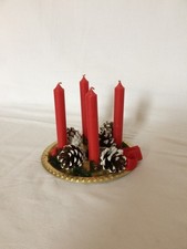 Kleiner Adventskranz  Weihnachtsdekoration, Adventsgesteck