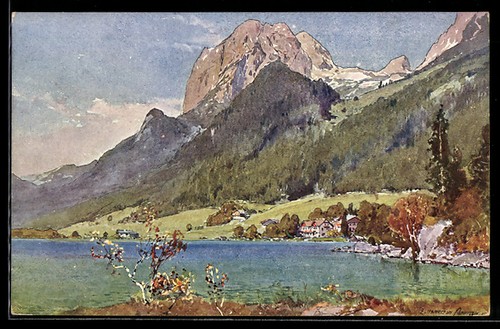 Künstler edward harrison - künstler-ak,