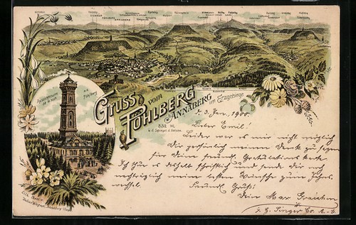 Lithographie annaberg - lithographie,