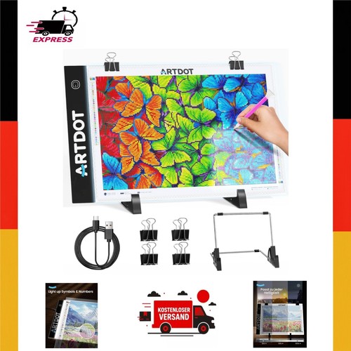 Artdot leuchttisch led - leuchttisch,