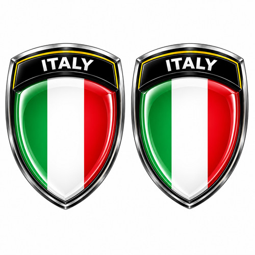 Italy wappen aufkleber - italy,