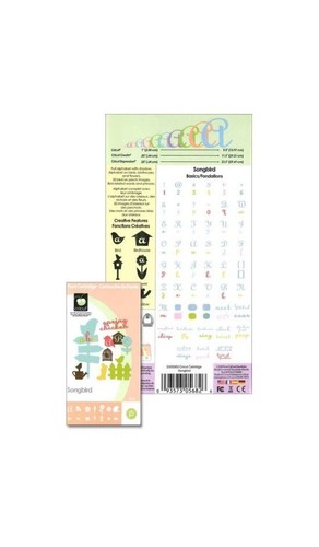 Cricut cartridge songbird - cricut,