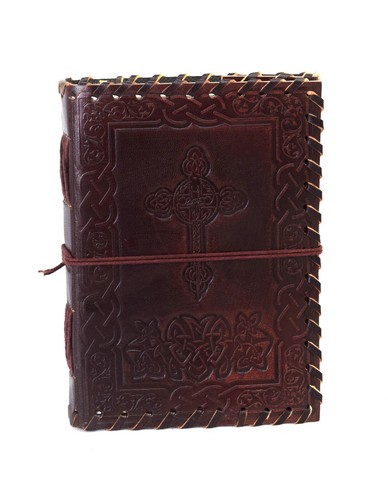 Leder notizbuch baumwollpapier - notizbuch,