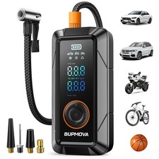 LCD Elektrische Akku Luftpumpe Auto Fahrrad Reifen Druckluft Kompressor 150PSI