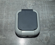 REV Ritter Atlantik AP Steckdose Aufputz Feuchtraum IP44 grau 005520